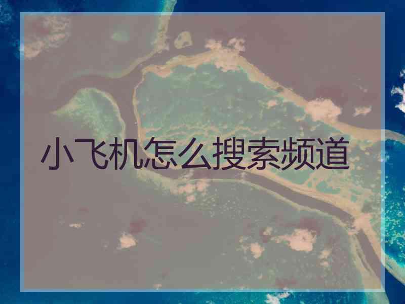 小飞机怎么搜索频道 小飞机怎么搜索频道
