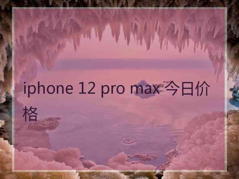 iphone 12 pro max 今日价格 iphone 12 pro max 今日价格