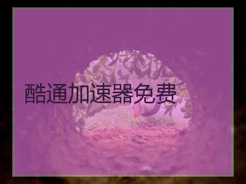 酷通加速器免费