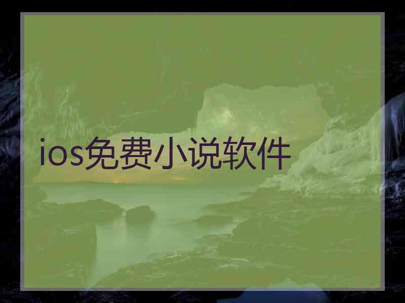 ios免费小说软件