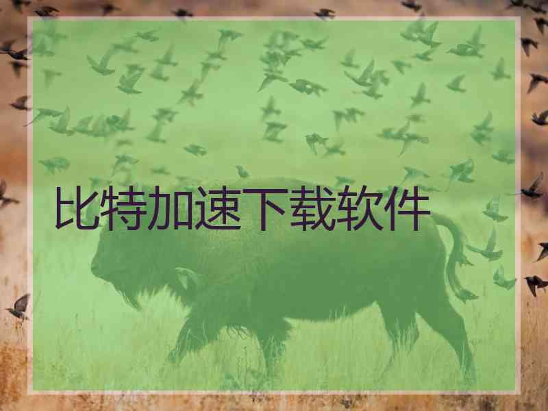 比特加速下载软件