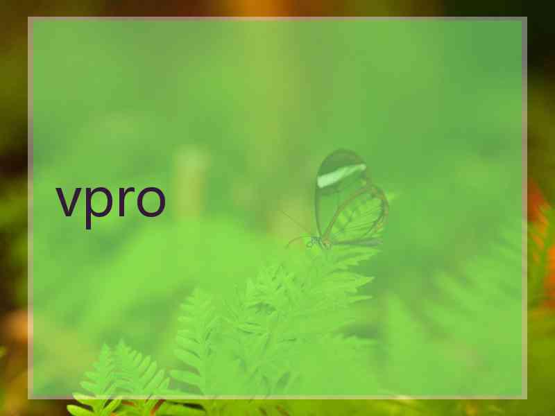 vpro