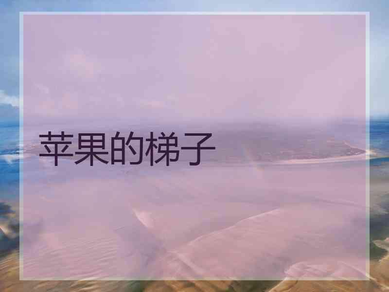 苹果的梯子