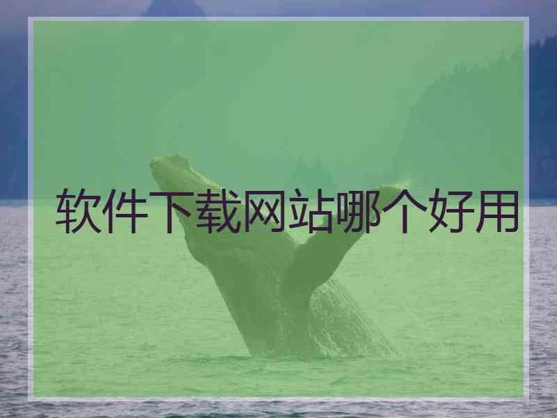 软件下载网站哪个好用