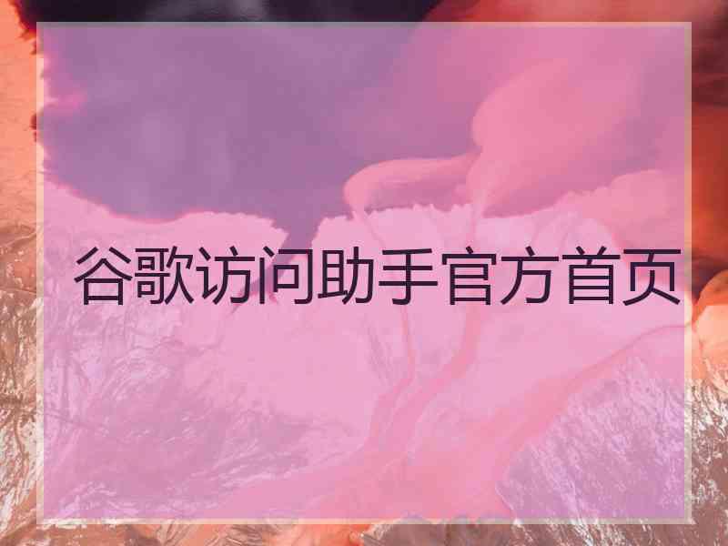谷歌访问助手官方首页