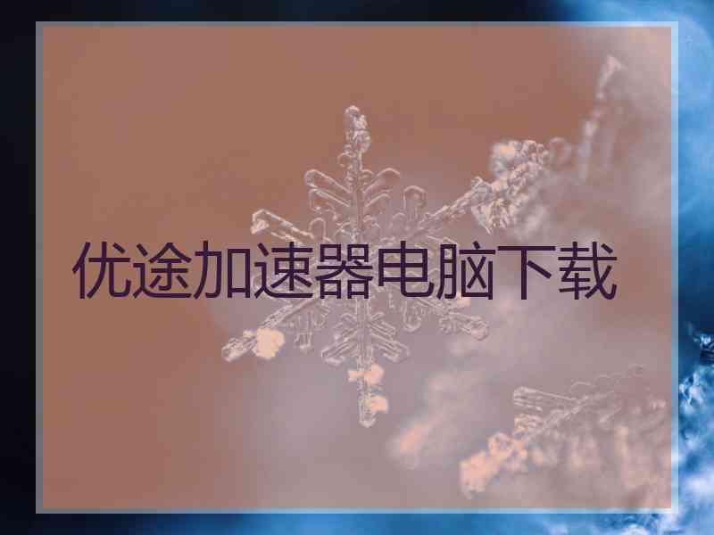 优途加速器电脑下载